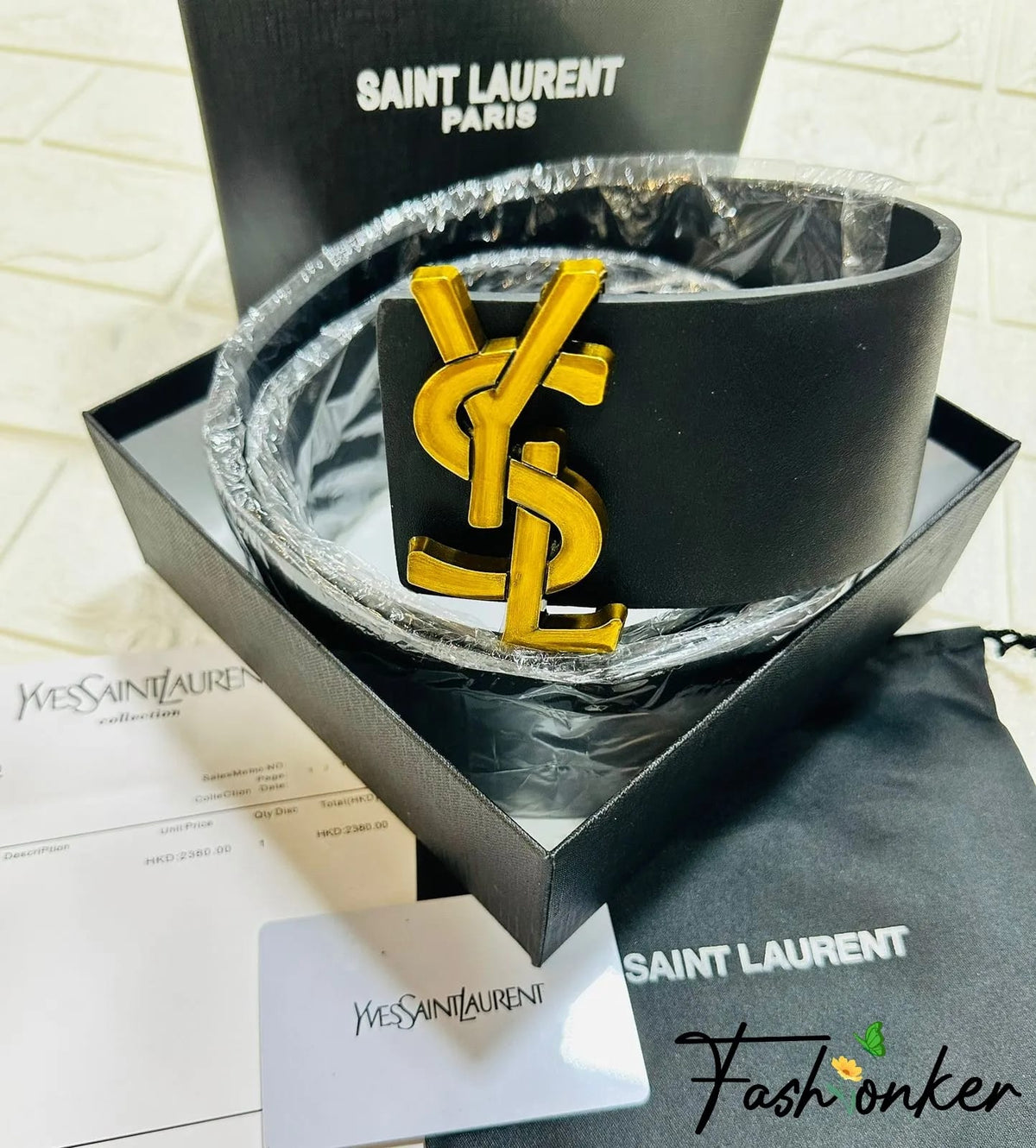 SAINT LAURENT BELT at VANTO Egypt – product view 2