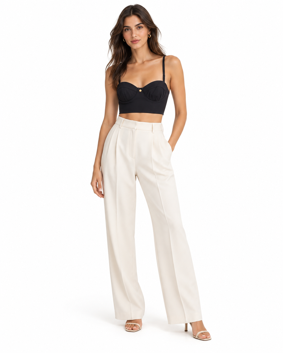 BALMAIN CROP TOP