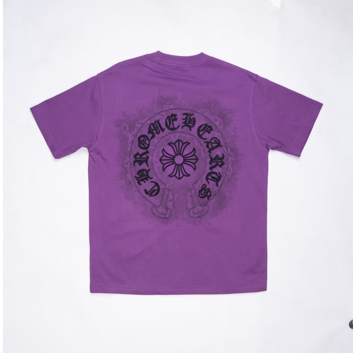 CHROME HEARTS T-SHIRT - 54 - L / PURPLE