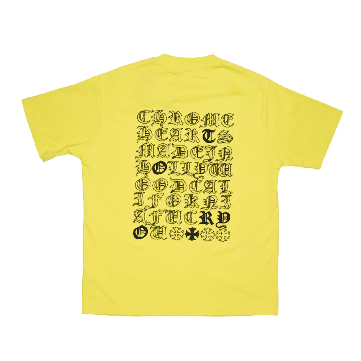 CHROME HEARTS T-SHIRT - 55 - L / LEMON