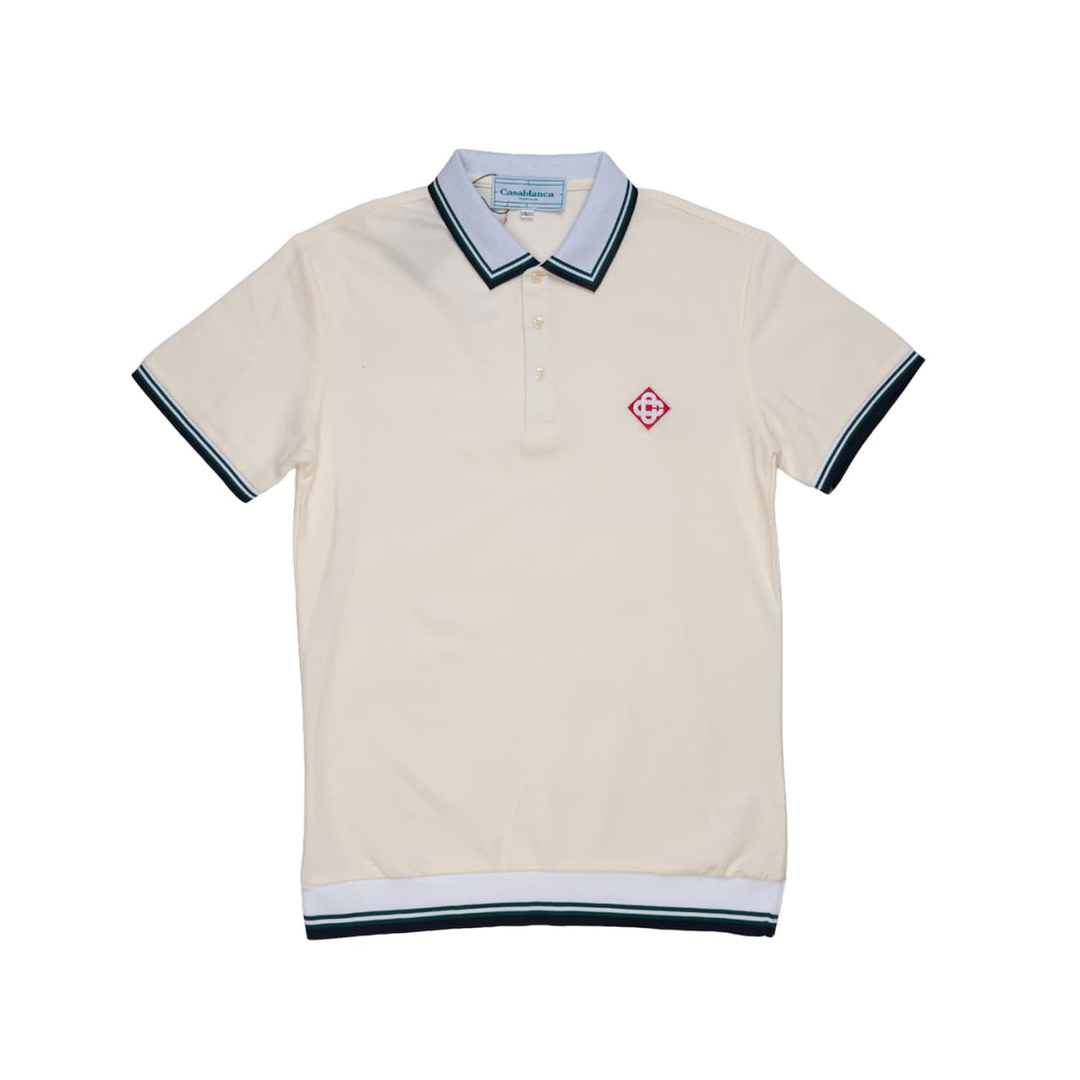 CASABLANCA T-SHIRT - L / WHITE