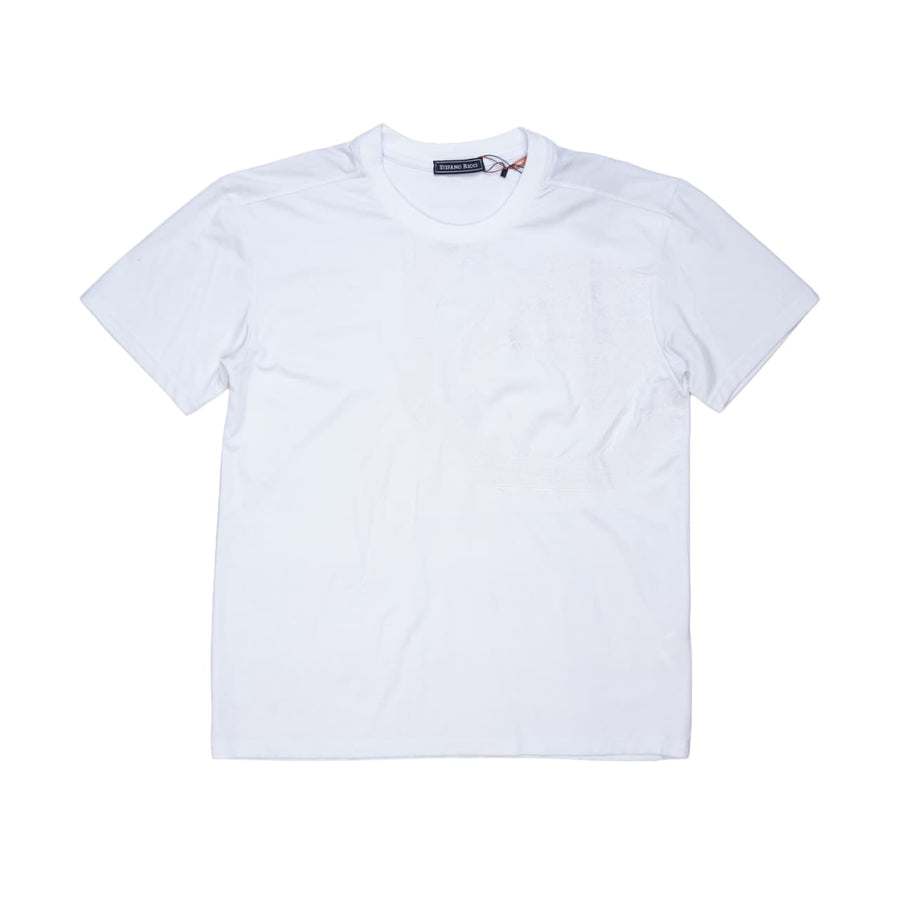 STEFANO RICCI T-SHIRT - L / WHITE