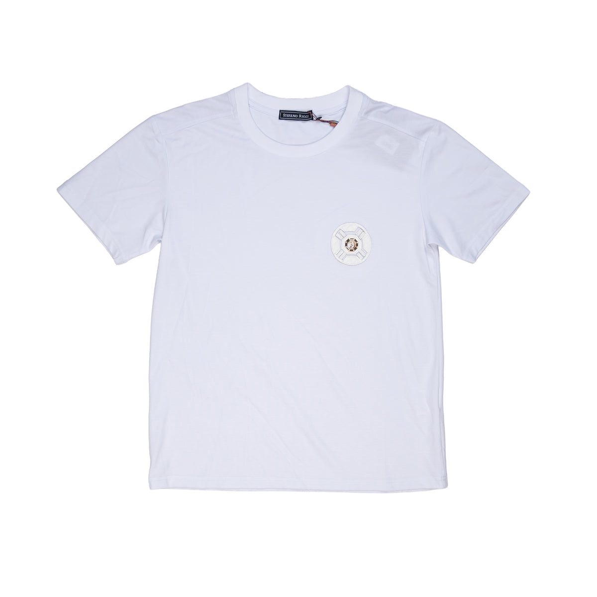 STEFANO RICCI T-SHIRT - M / WHITE
