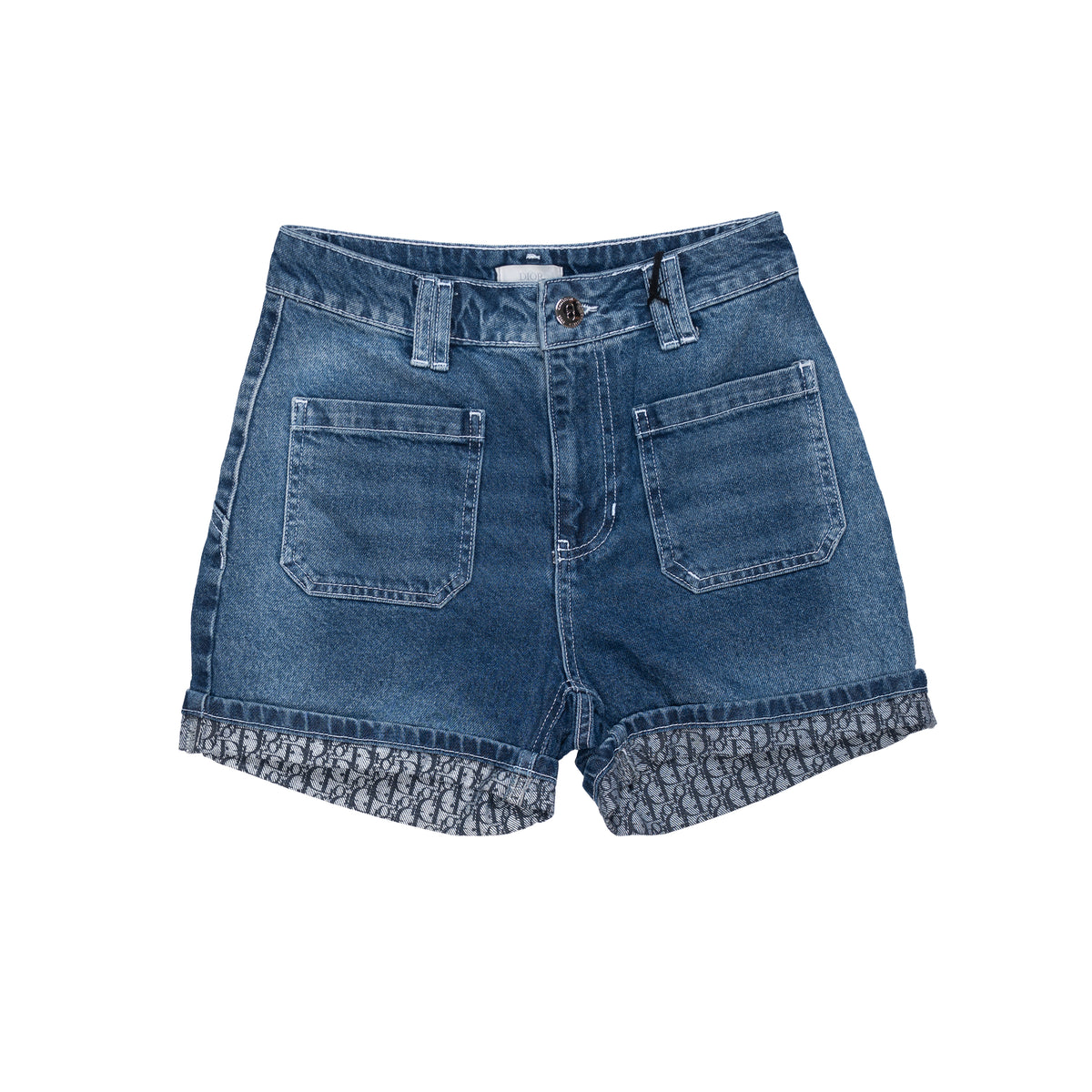 DIOR SHORT jeans - M / BLUE