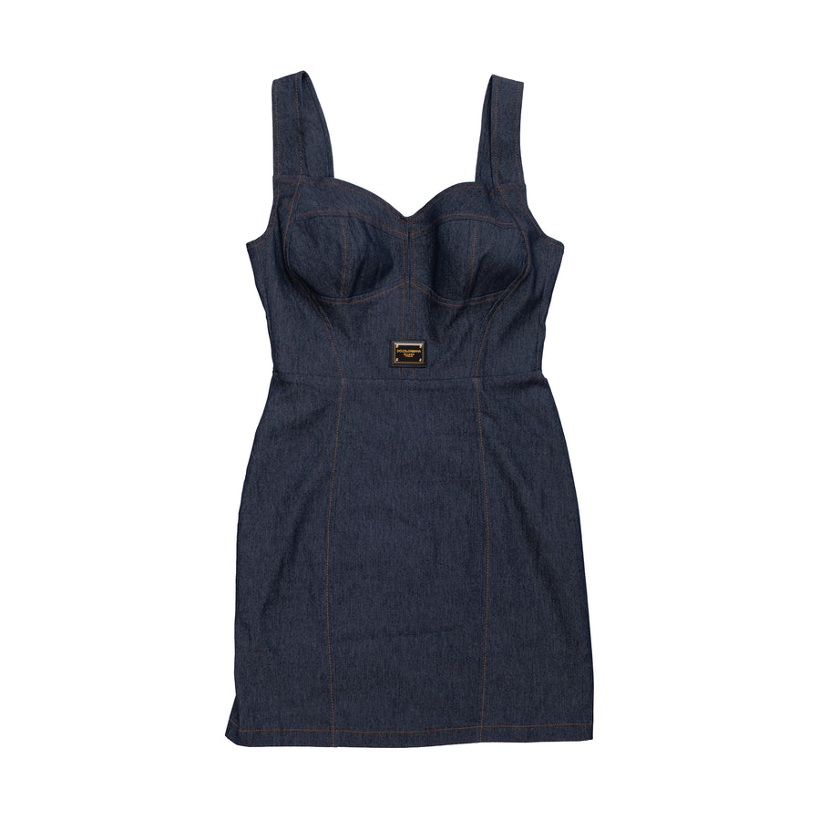 D&G DRESS - 38 / NAVY