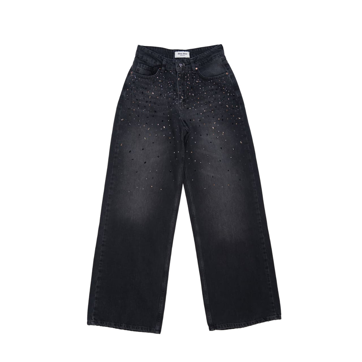 MIU MIU BANT - 26 / DARK GREY