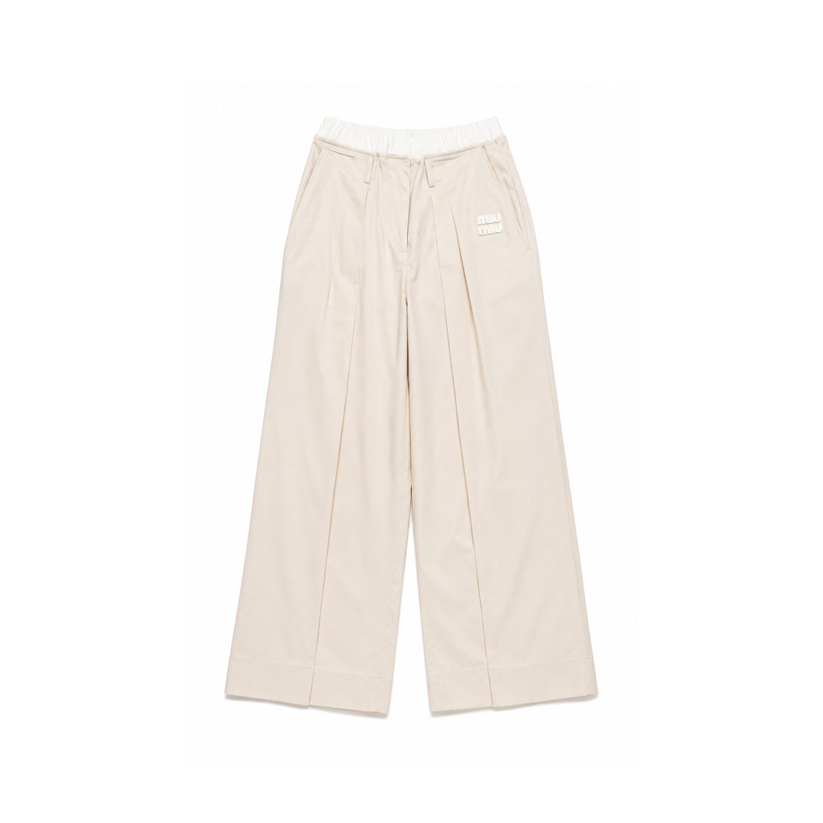 MIU MIU BANT - S / OFF WHITE