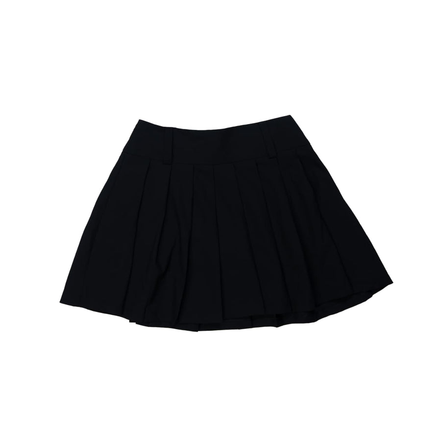 MIU MIU BLAZER SET & SKIRT - 38 / BLACK