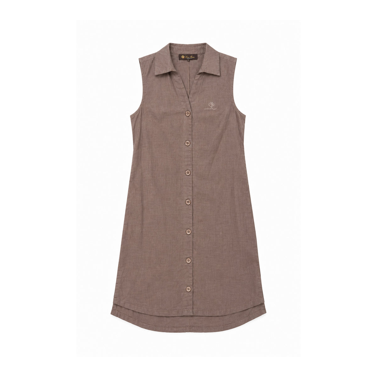 LORO PIANA DRESS - S / BROWN