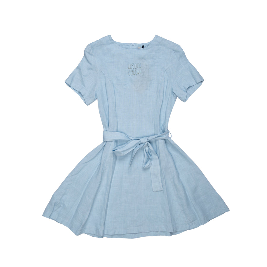 DRESS LINEN - PRD0462 - 40 / BABY BLUE