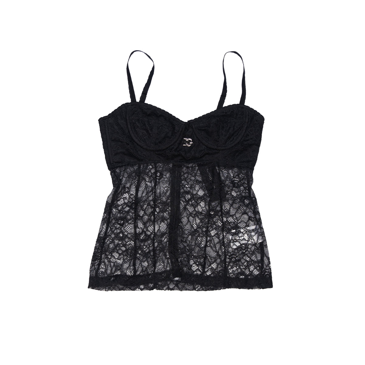 D&G TOP - S / BLACK