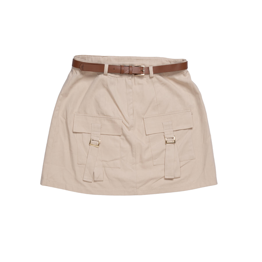 prada SUIT SKIRT - S / BEIGE