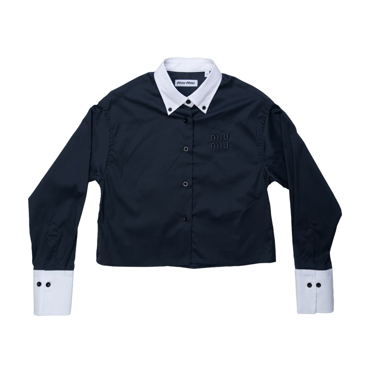 MIU MIU SHIRT - S / BLUE