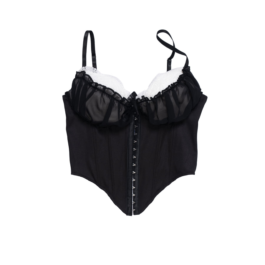 DIOR CROP TOP - M / BLACK