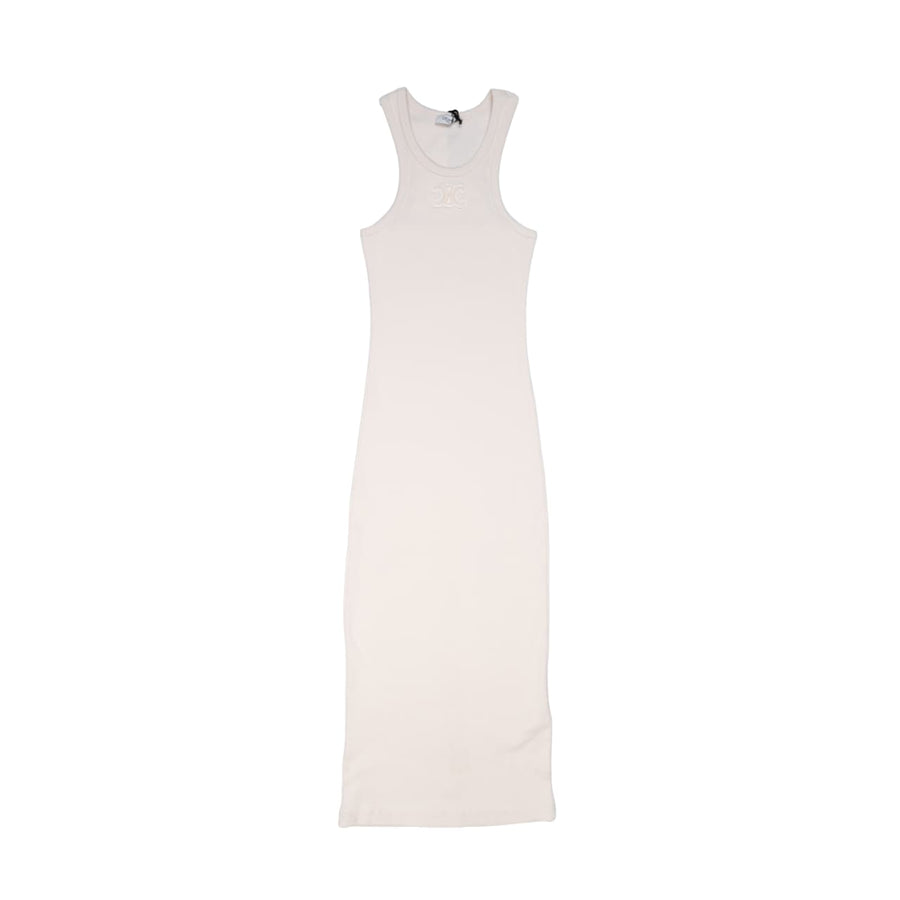 CELINE DRESS - L / BEIGE