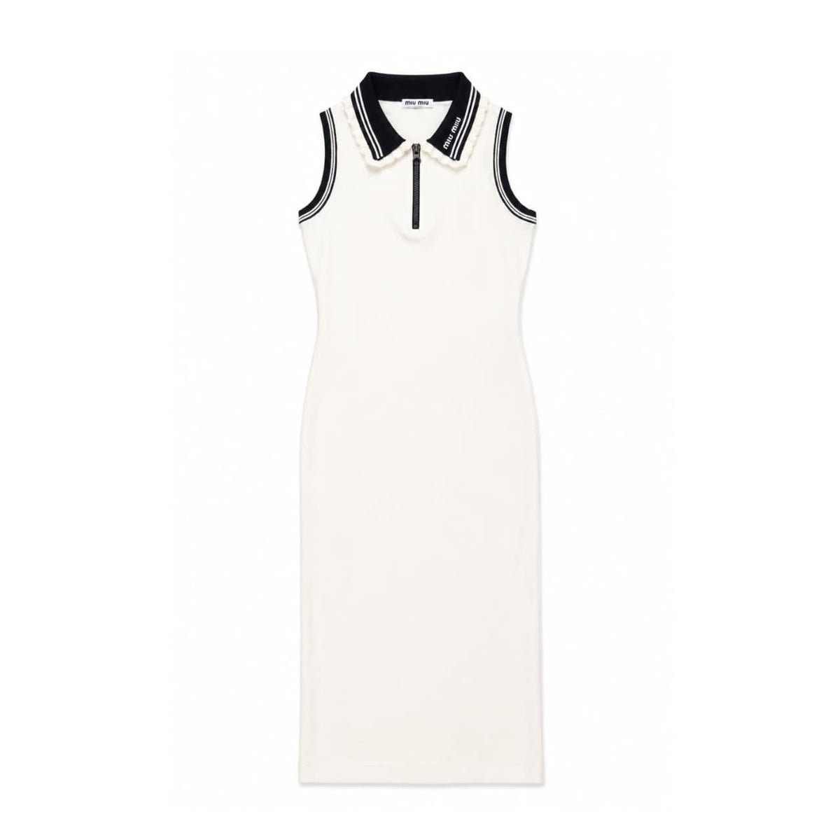 MIU MIU DRESS - 36 / OFF WHITE