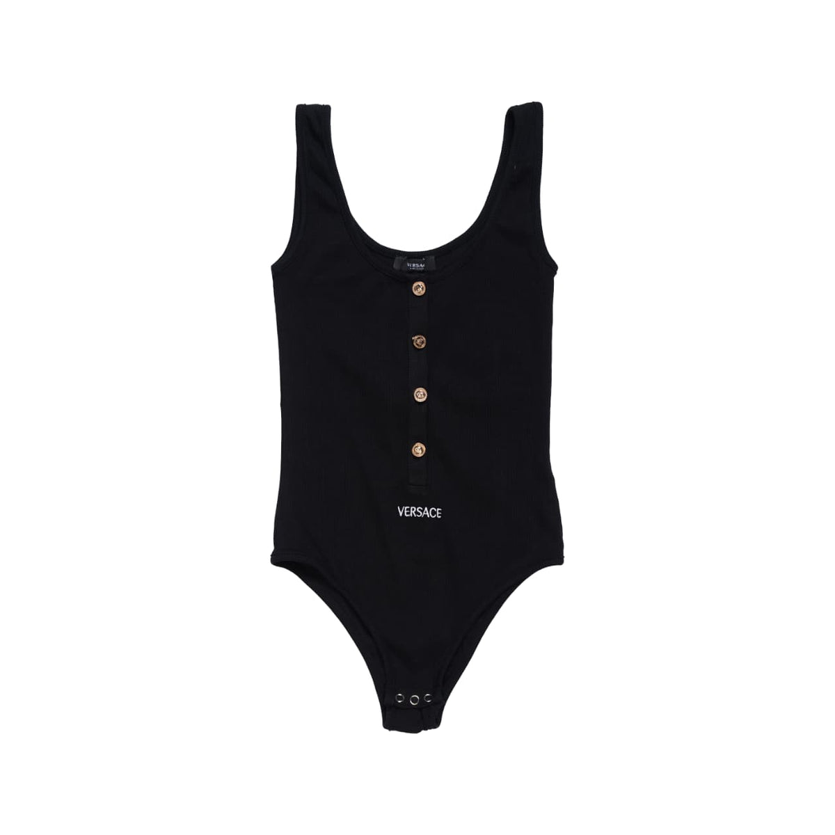 VERSACE CROP TOP - S / BLACK