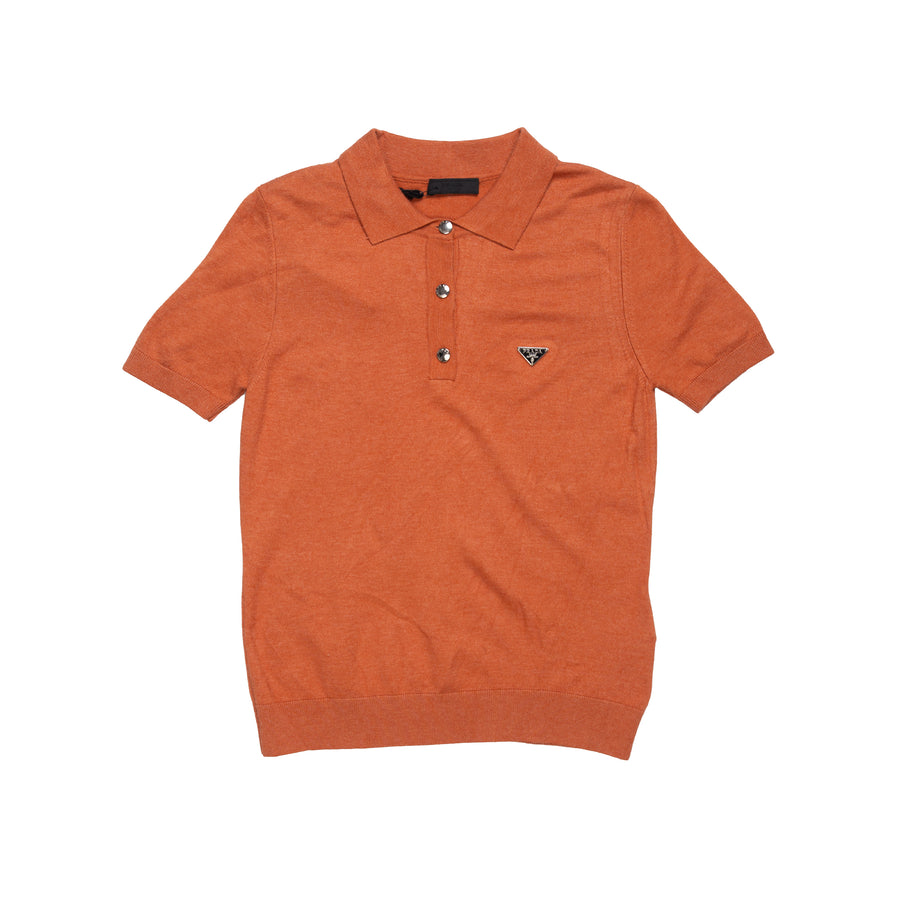 prada T-SHIRT POLO - L / ORANGE