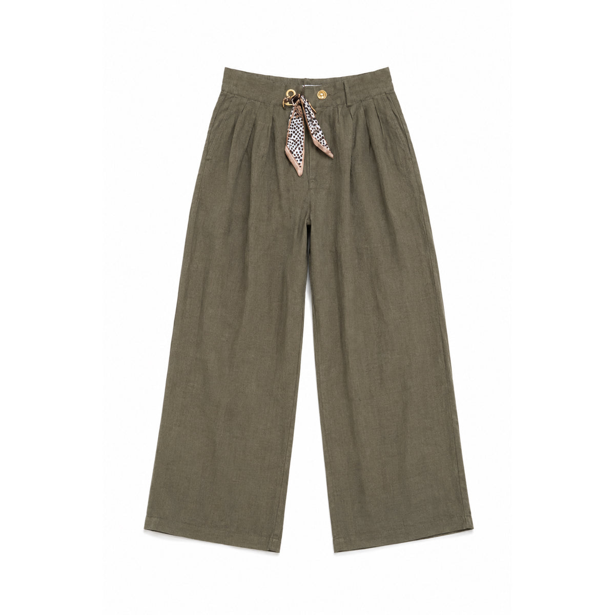 SCHIAPARELLI BANT LINEN - 28 / زيتي