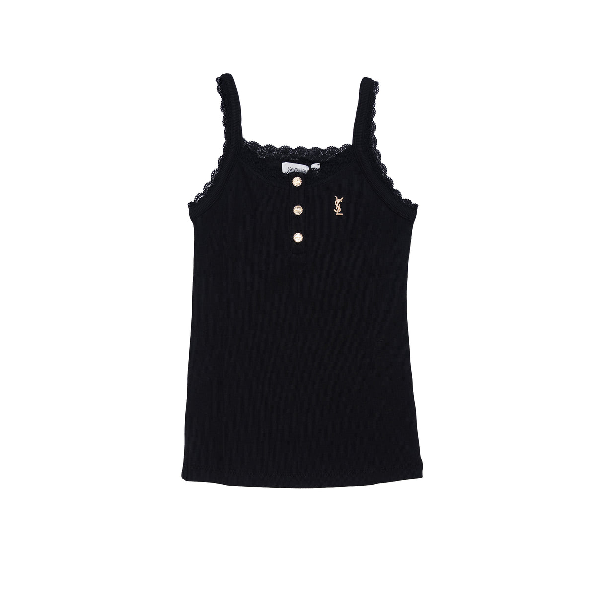 YVES SAINT LAURENT TANK TOP - L / BLACK