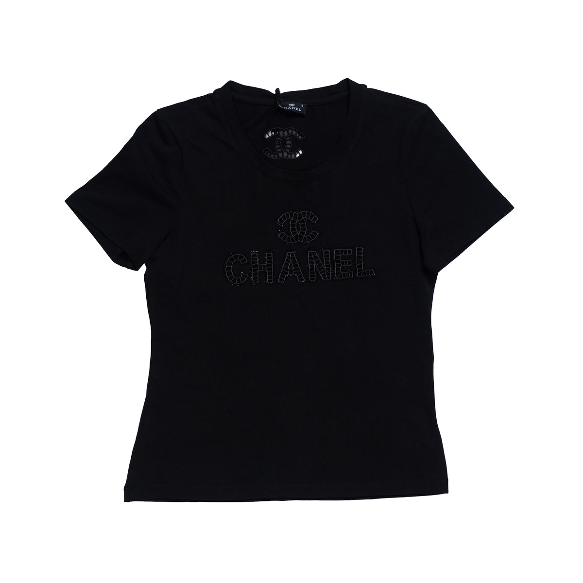 CHANEL T-SHIRT - S / BLACK