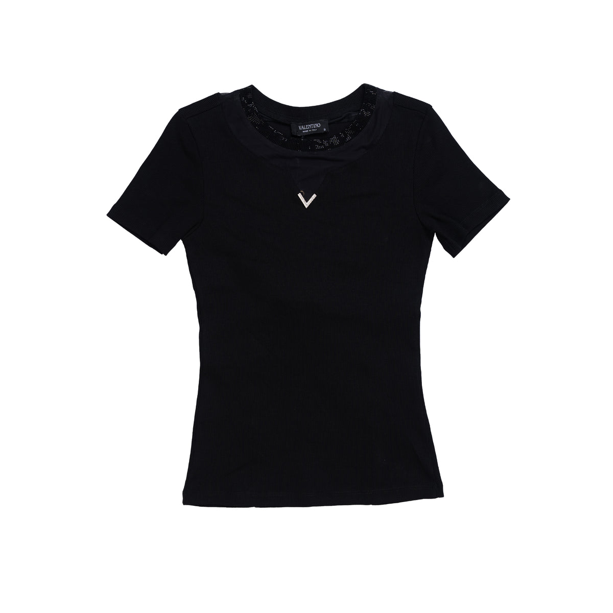 VALENTINO T-SHIRT - S / BLACK