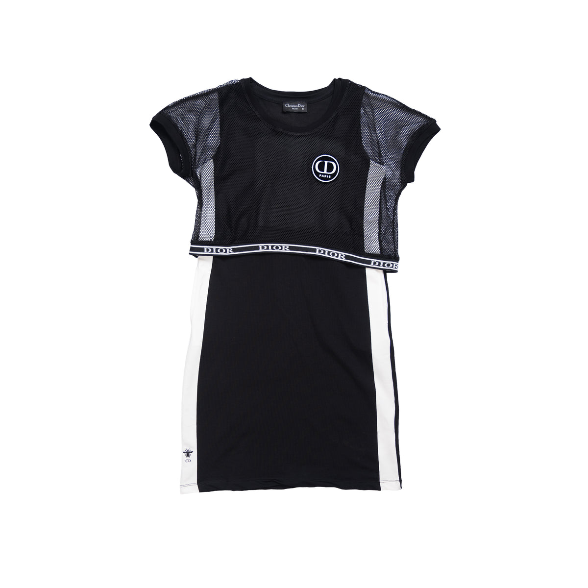 DIOR DRESS - M / BLACK