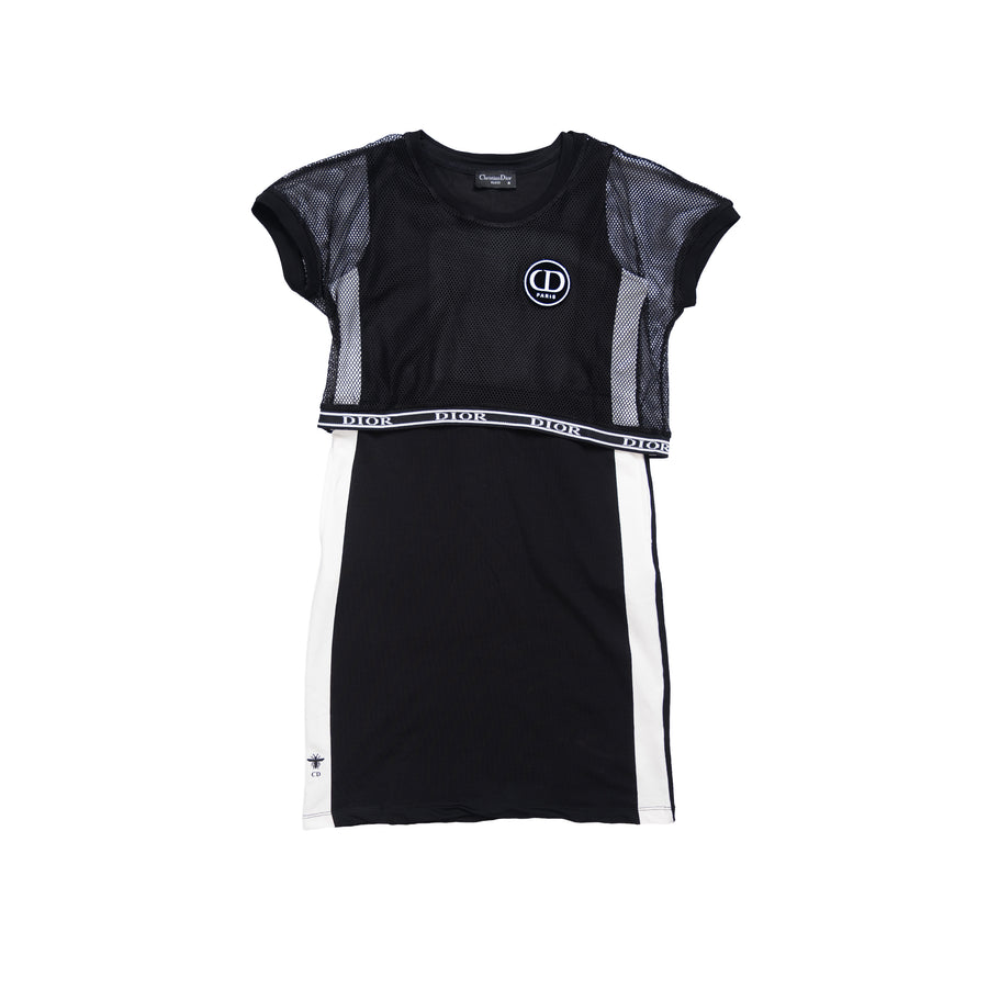 DIOR DRESS - M / BLACK