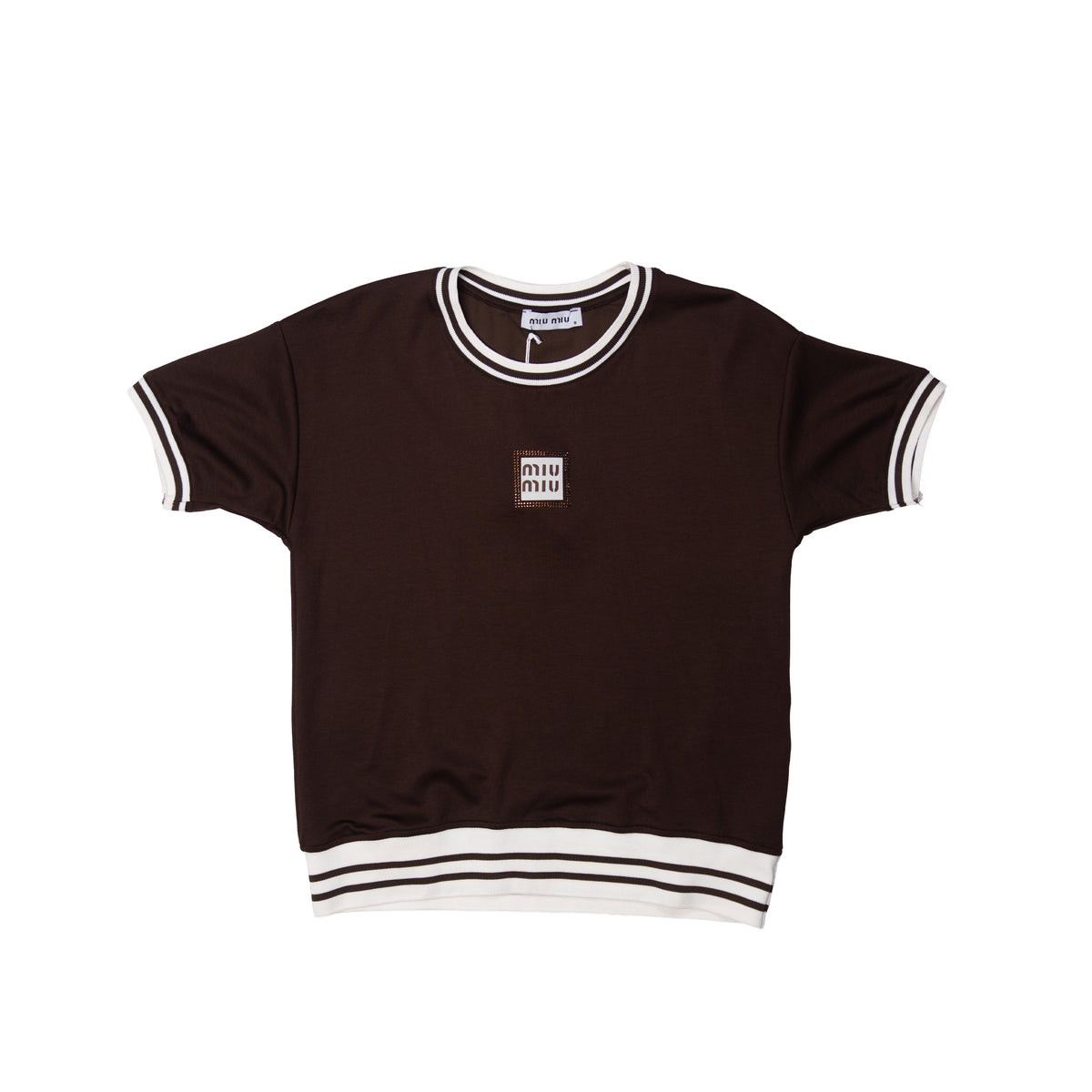 MIU MIU SUIT - S / BROWN