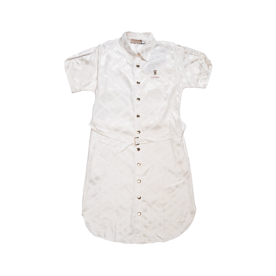 BURBERRY DRESS - S / BEIGE