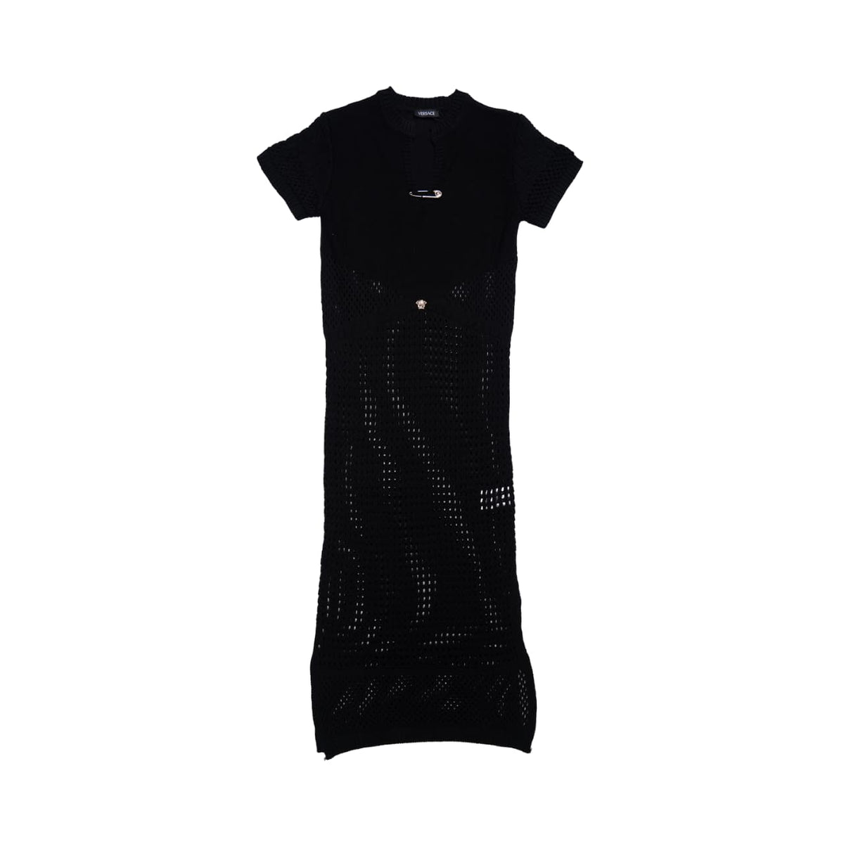 VERSACE DRESS - ONE SIZE / BLACK