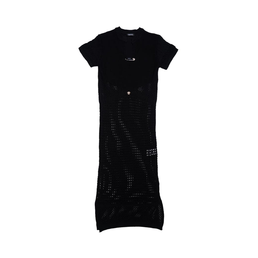 VERSACE DRESS - ONE SIZE / BLACK