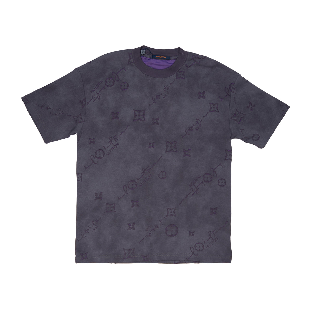 LV T-SHIRT - S / BERGNDY
