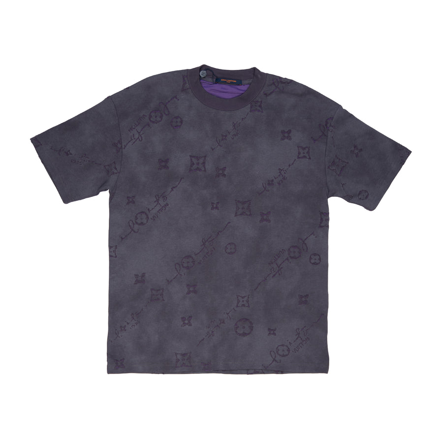 LV T-SHIRT - S / BERGNDY